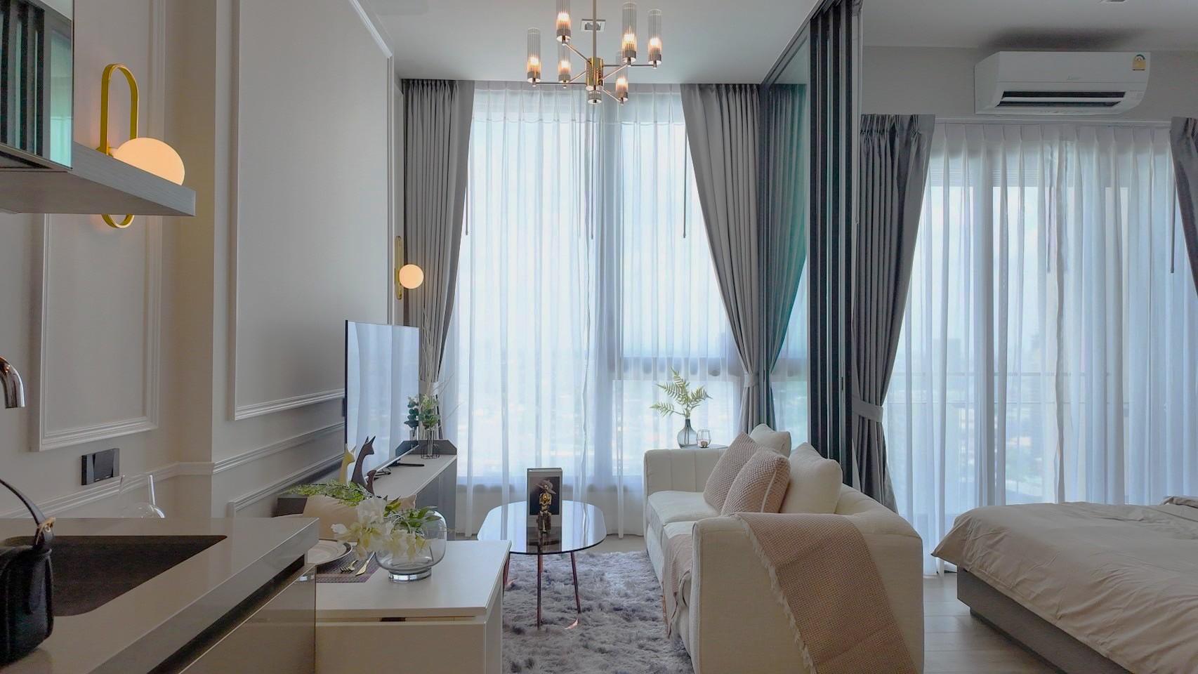 ✨🦄 Special offer 🦄✨ The Crest Park Residences 🚝 ใกล้ MRT เฟอร์ครบ จบในที่เดียว