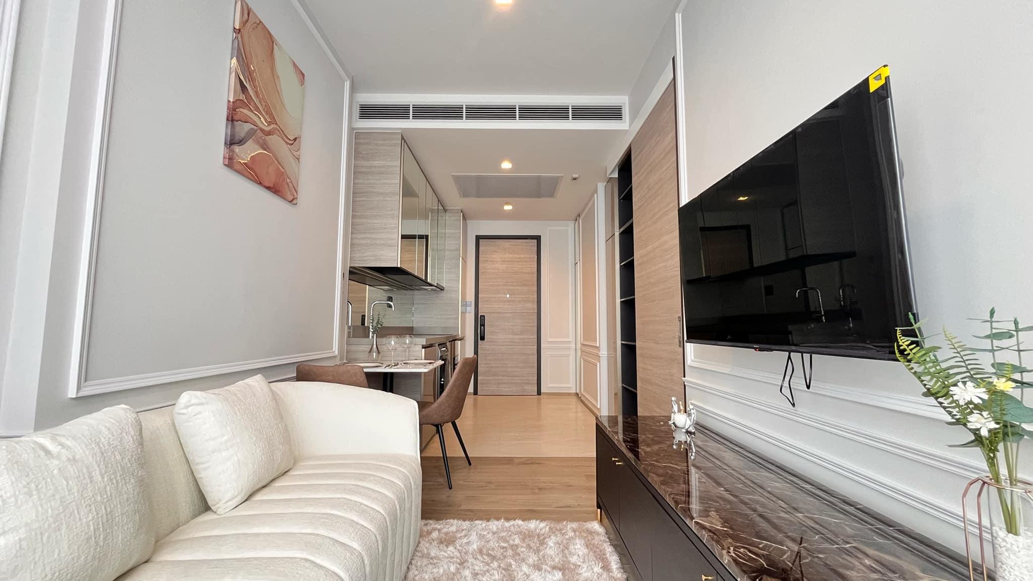 ✨🦄 Special offer 🦄✨ The Crest Park Residences 🚝 ใกล้ MRT เฟอร์ครบ จบในที่เดียว