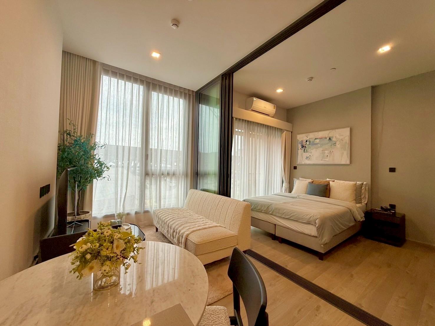 ✨🦄 Special offer 🦄✨ The Crest Park Residences 🚝 ใกล้ MRT เฟอร์ครบ จบในที่เดียว