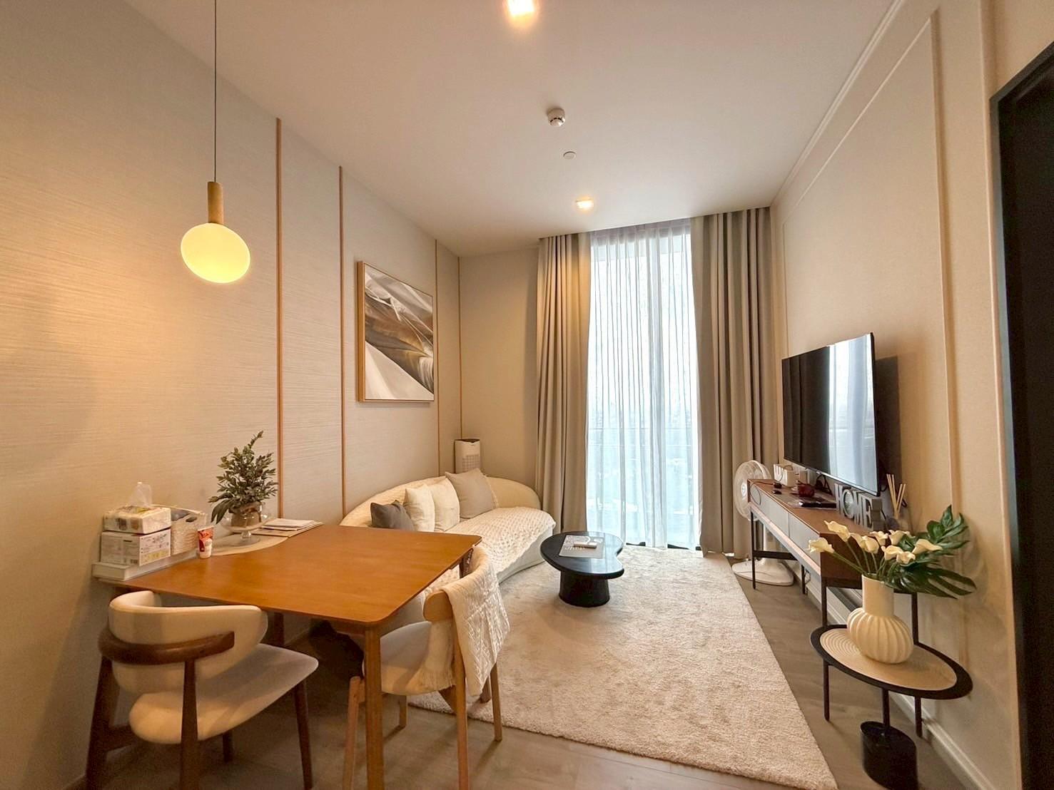 ✨🦄 Special offer 🦄✨ The Crest Park Residences 🚝 ใกล้ MRT เฟอร์ครบ จบในที่เดียว